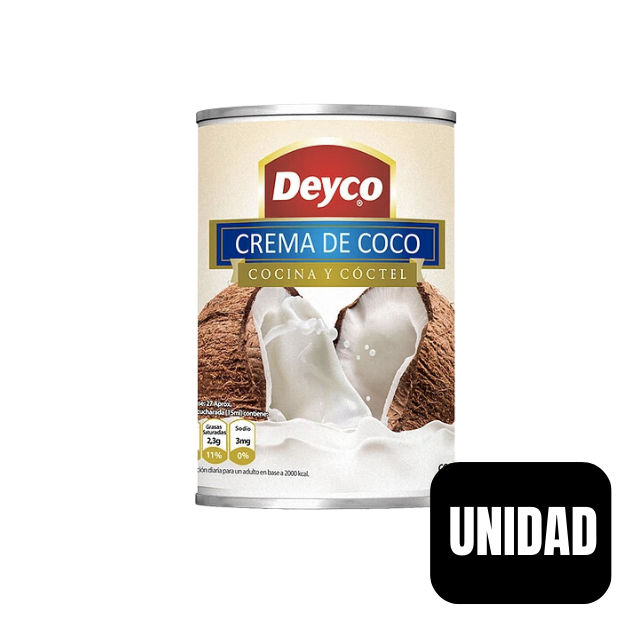 Crema de Coco Deyco