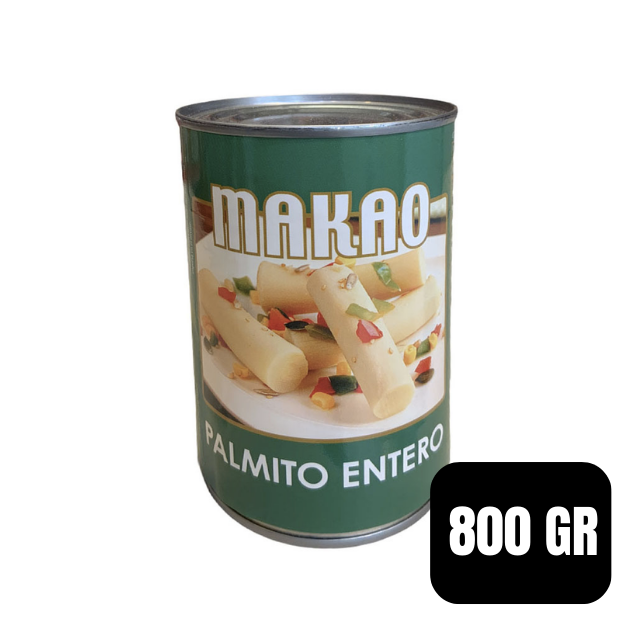 Palmitos entero 800 gr