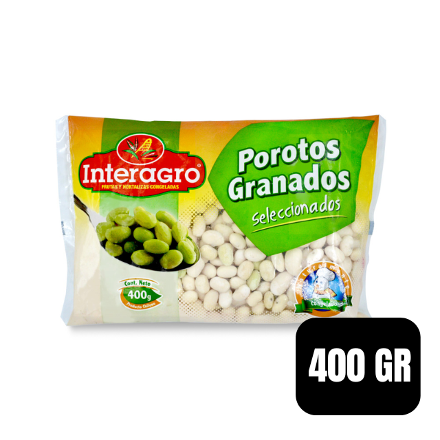 Poroto granado congelado 400 grs