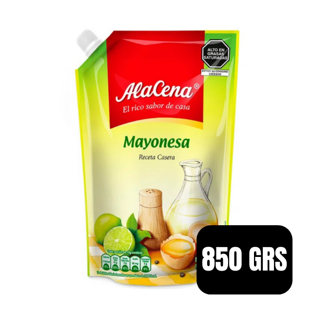 Mayonesa alacena 850 grs