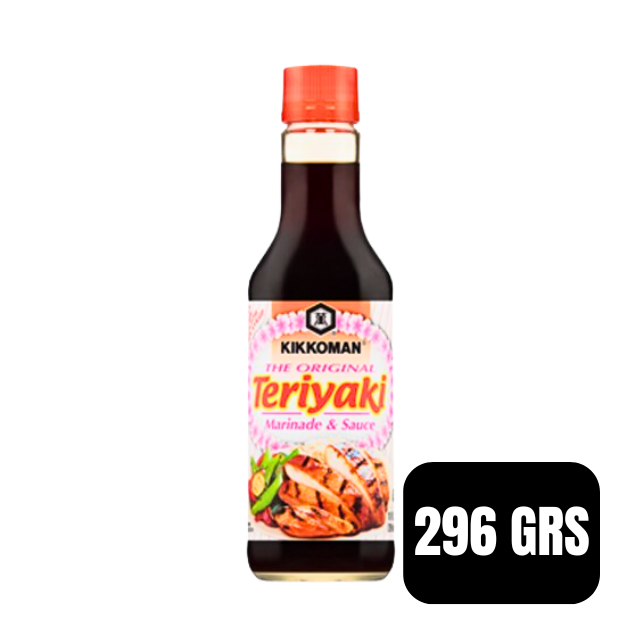 salsa teriyaki kikkoman 296 ml