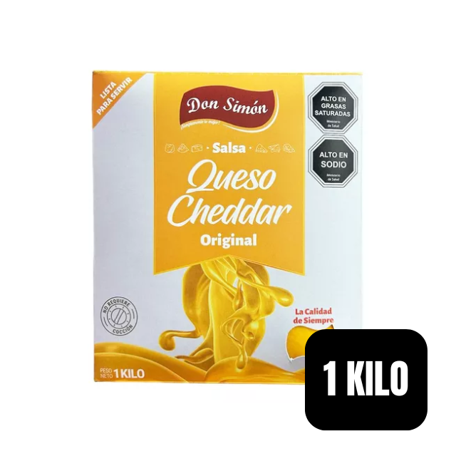 Queso cheddar aderezo kilo